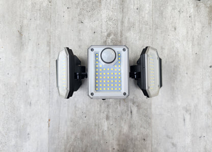 Ultra-Bright 5-Panel Solar Security Light